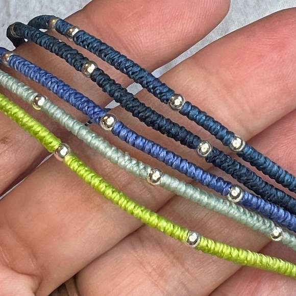 Group of blues and browns pure vida bracelets - Picture 8 of 8